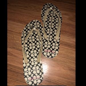 Coach Flip Flops